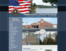 Tablet Screenshot of barrencountykyjail.com